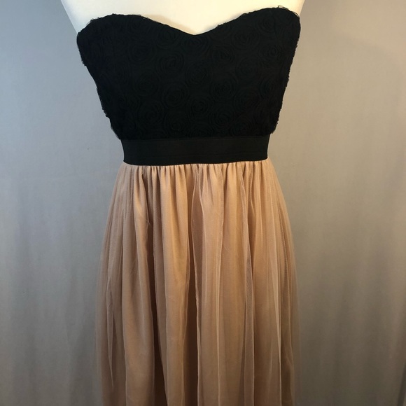 BOGO🖤 F21 DUSTYROSE &BLACK SWEETHEART FANCY TULLE - Picture 3 of 8